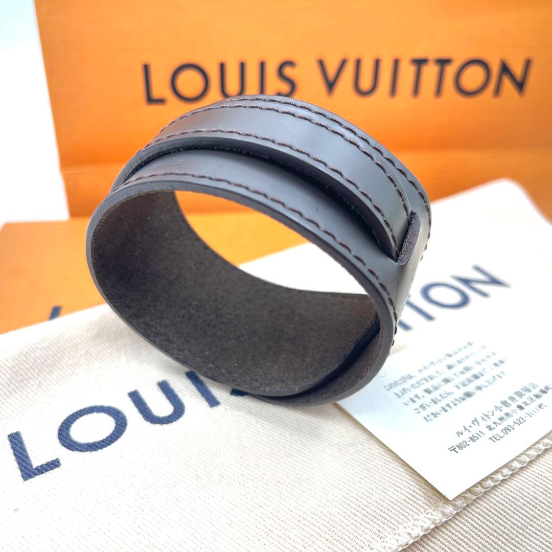 ルイヴィトン モノグラム グラセ ブラスレフォース ブレスレット 579