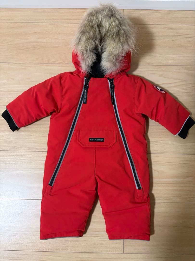   キッズ　スノースーツ ポンタぺス（PONTAPES） キッズ ジャンプスーツ トドラースーツ 80 90