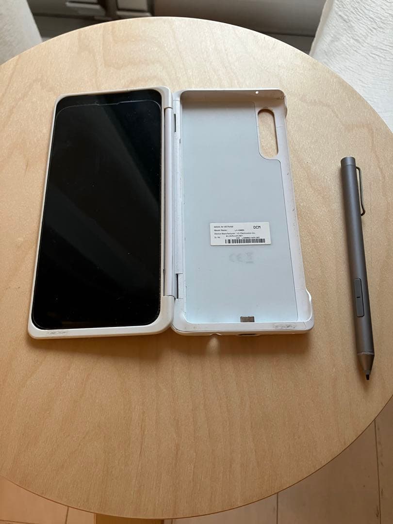 LG Velvet L52-A デュアルスクリーン スタイラスペン充電コネクタ付 LG Velvet クリアランス L52-A デュアルスクリーン スタイラスペン充電