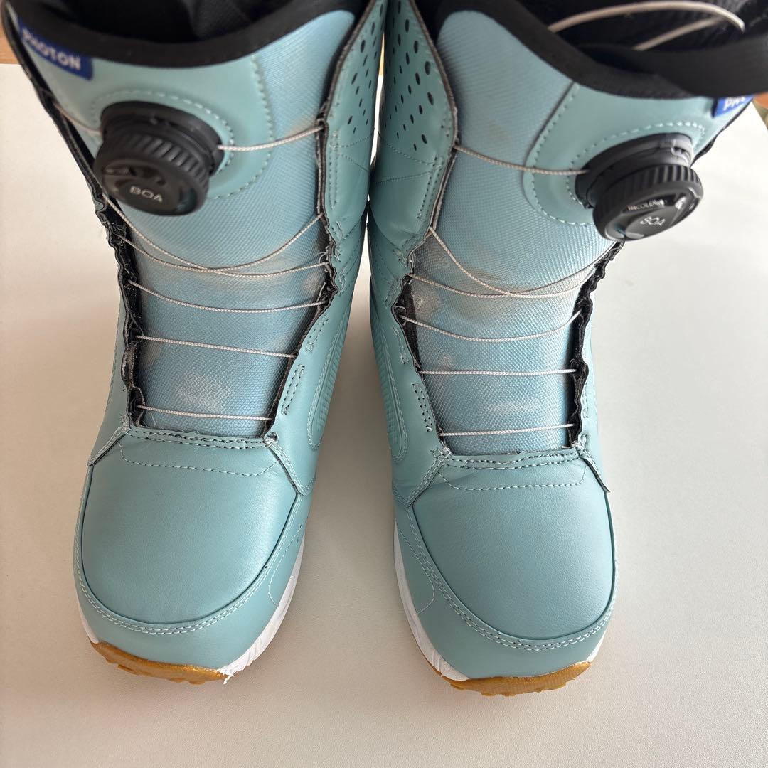 バートン 28.0cm フォトン ワイド ボア スノーボード ブーツ 水色