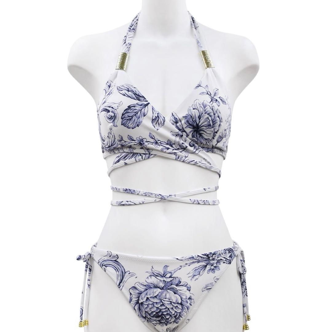 新品未使用 ANNEBRA 花柄セパレート水着 bikini - メルカリ