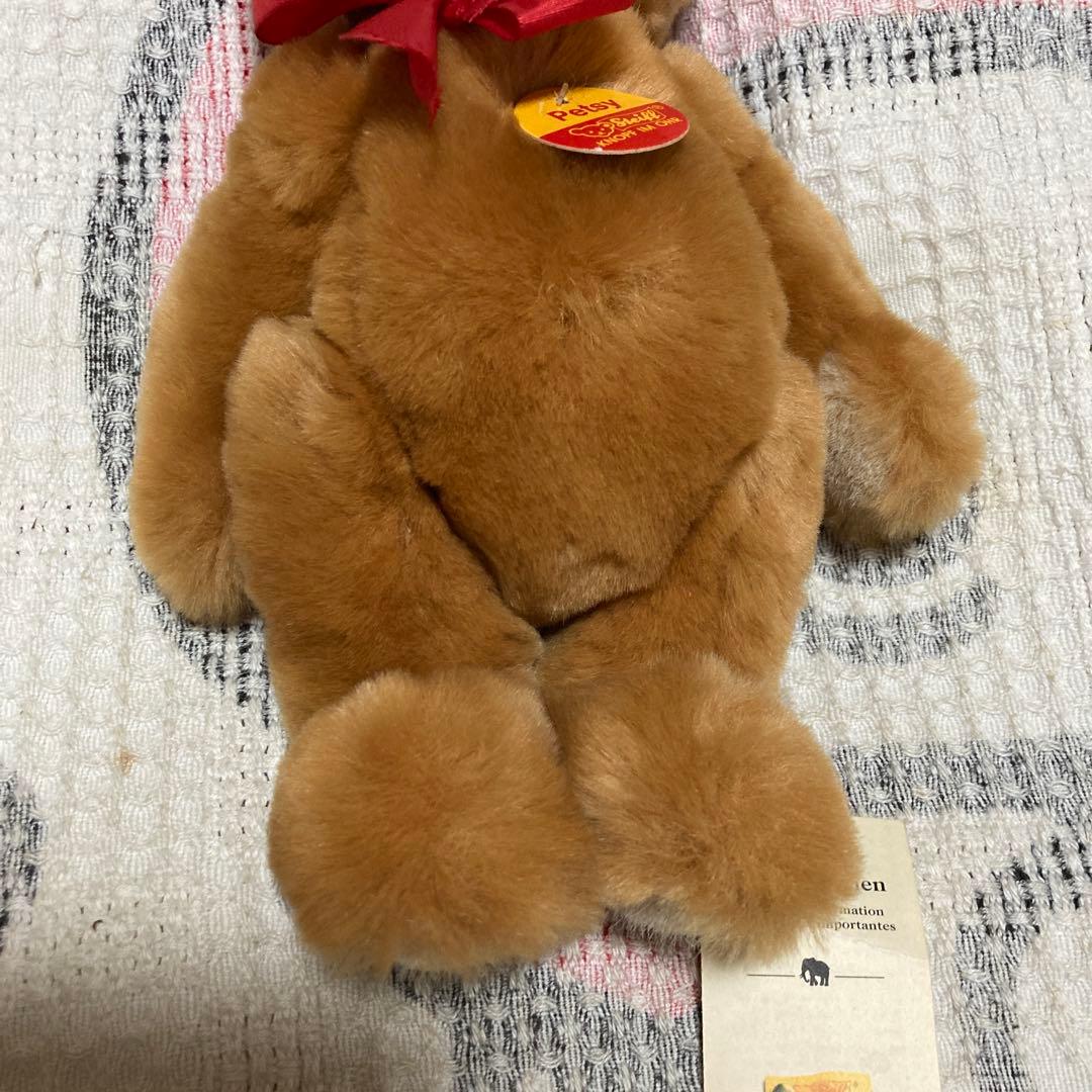 シュタイフ petsy 012051 テディベア ぬいぐるみ 中古品 - メルカリ