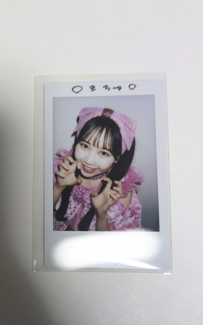 松本かれん サイン入りチェキ フルーツジッパー - メルカリ