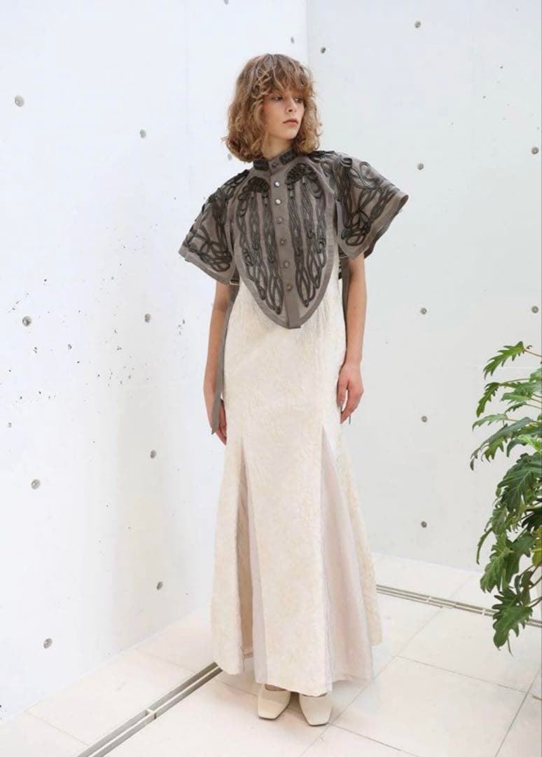 新品】aoiwanaka アオイワナカ ケープ ポンチョ ブラウン - メルカリ