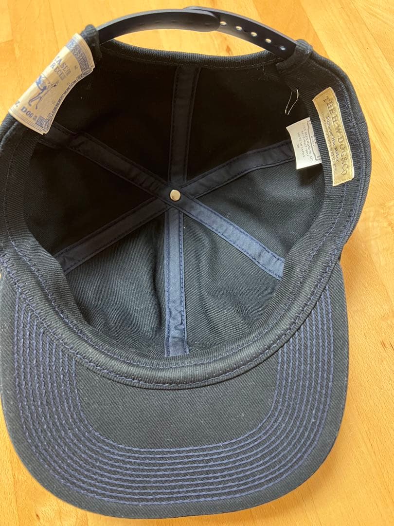 THE H.W.DOG&CO 数原龍友着用　トラッカーキャップ　ネイビー