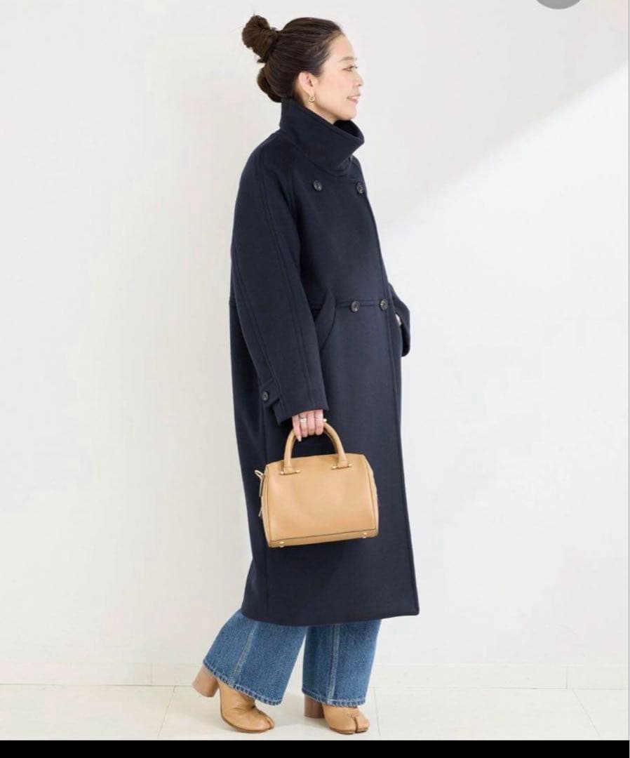 B.C STOCK WビーバーコクーンW前スタンドコート - メルカリ