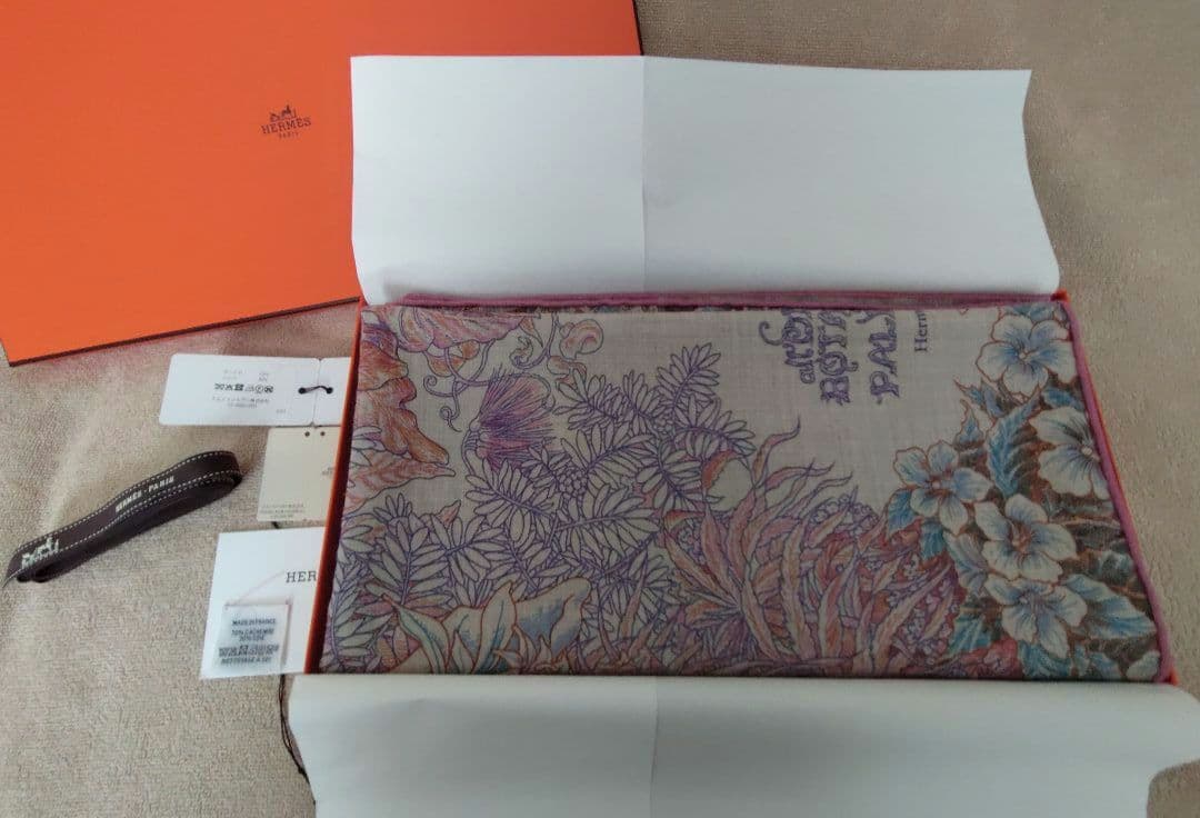 【12/8まで15%引き】Hermès 《パレルモ植物園にて》 カシシル140