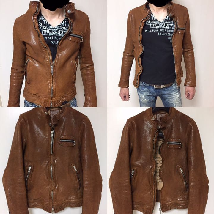 BACKLASH ドイツカーフ シングルライダース バックラッシュイサム