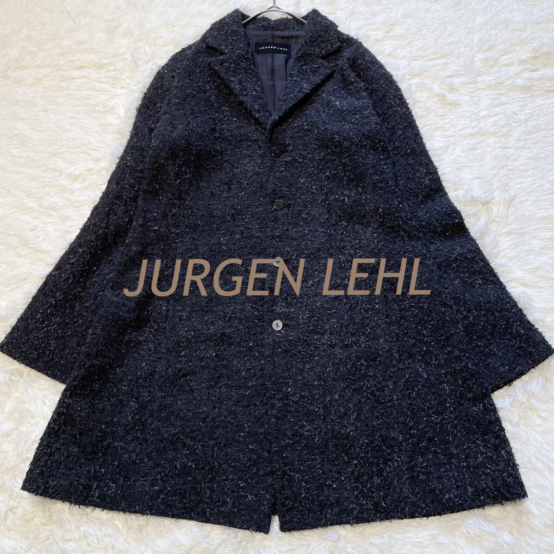 美品//ヨーガンレール ツイード ウールリネン チェスターコート 2WAYＬ 楽天市場】//【定価9万】ヨーガンレール JURGEN LEHL ウールリネン