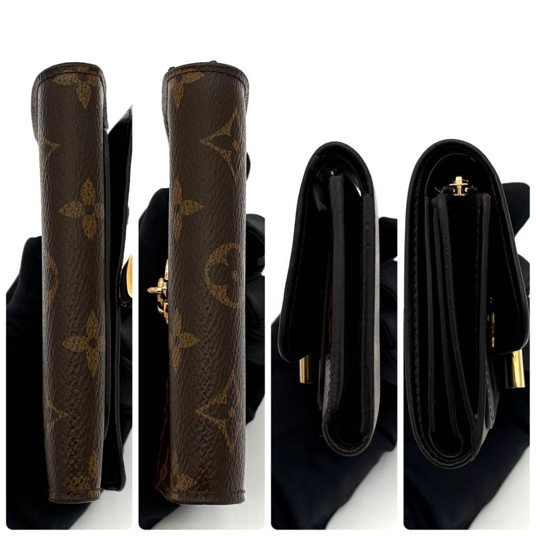 ルイヴィトン 折財布 モノグラム ポルトフォイユ フラワー コンパクト