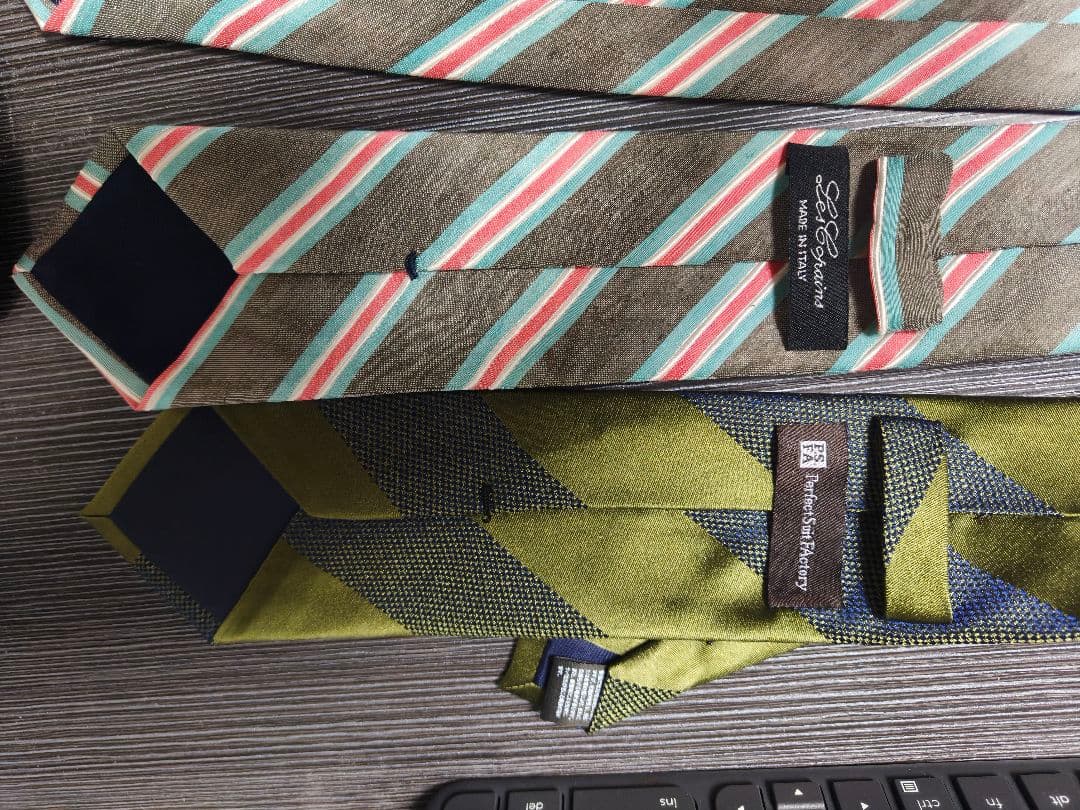 中古ネクタイ 16本セット 使用頻度小美品 主に8センチ - メルカリ