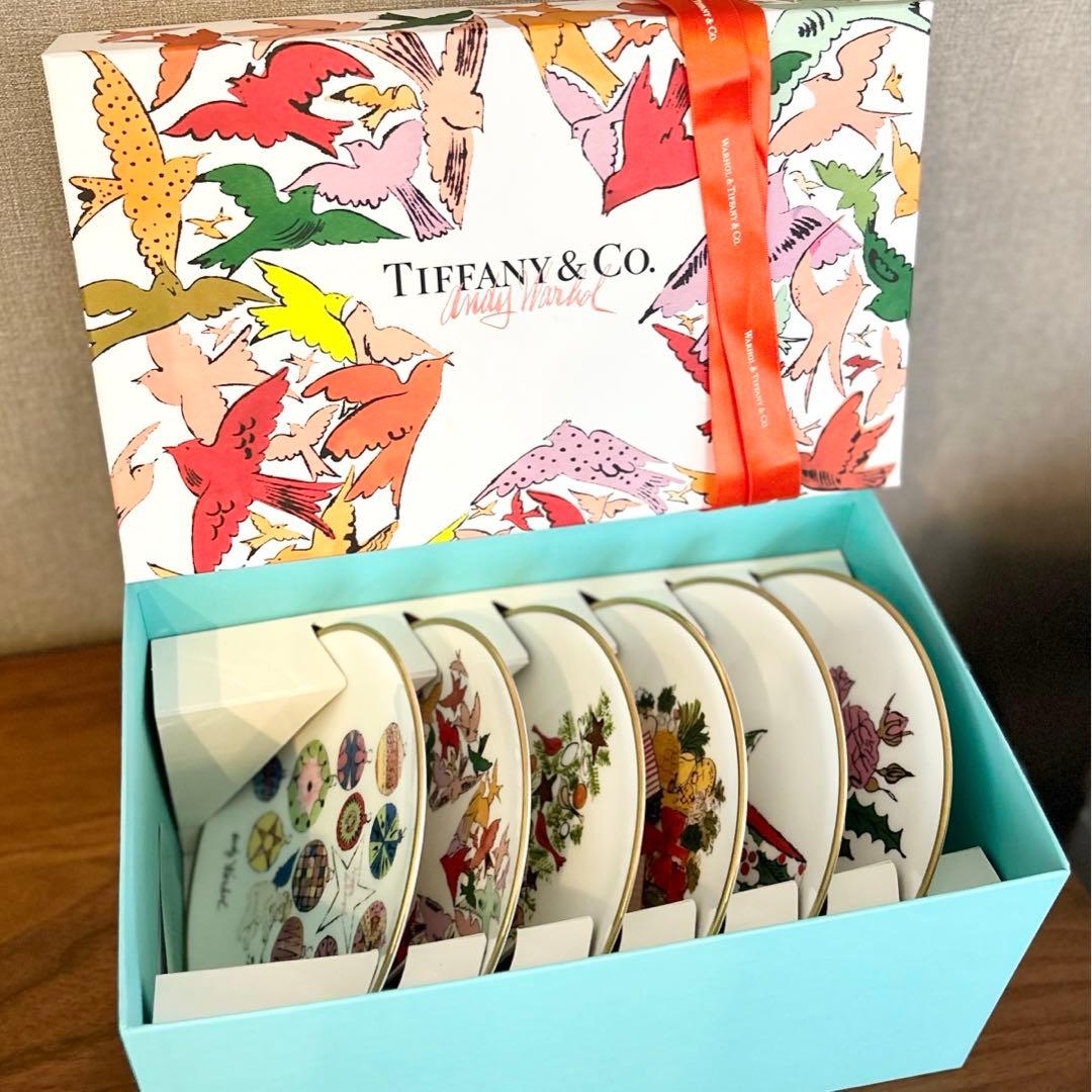 ティファニー × アンディ・ウォーホル デザートプレート 6枚セット