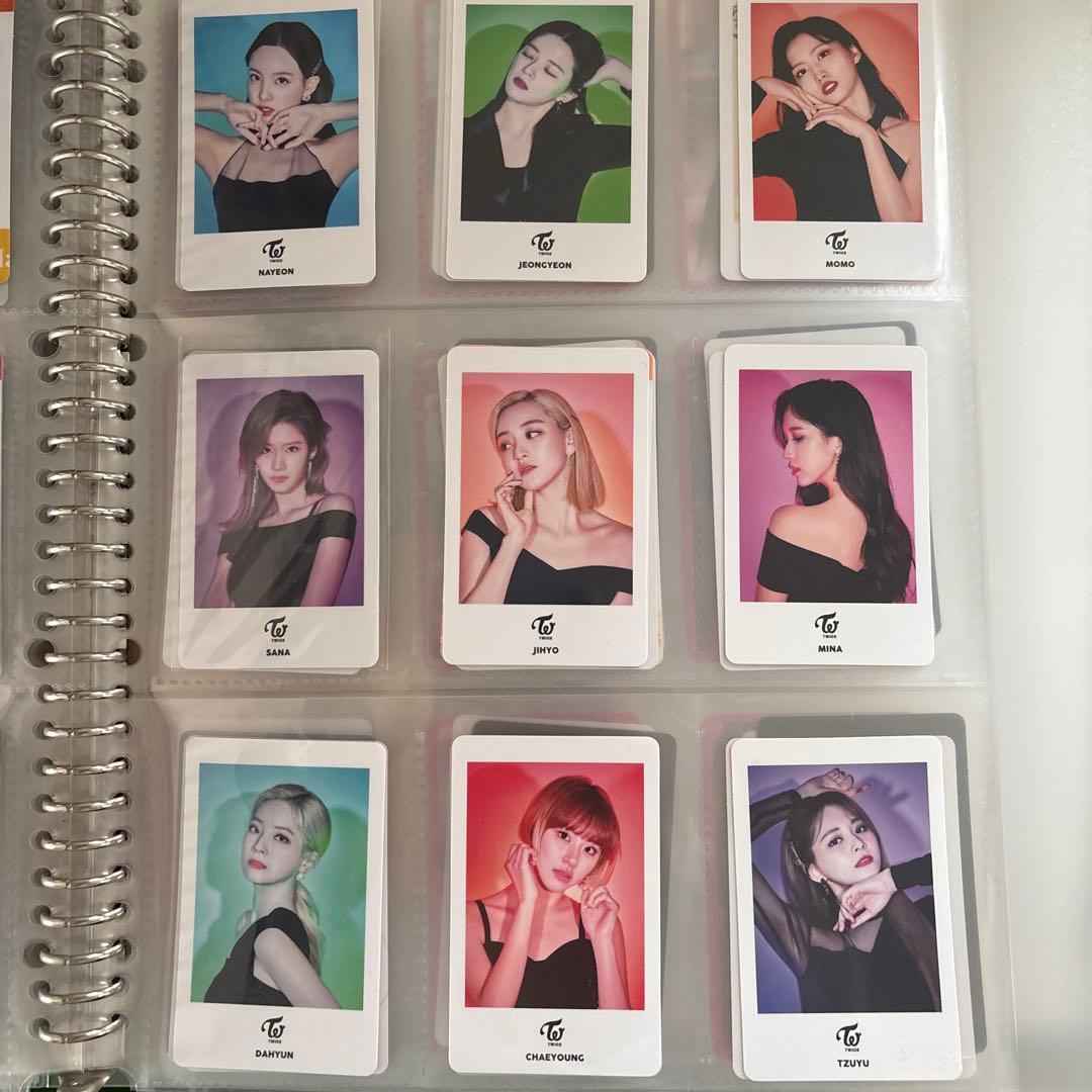 TWICE フォトカードセット 全メンバー - メルカリ
