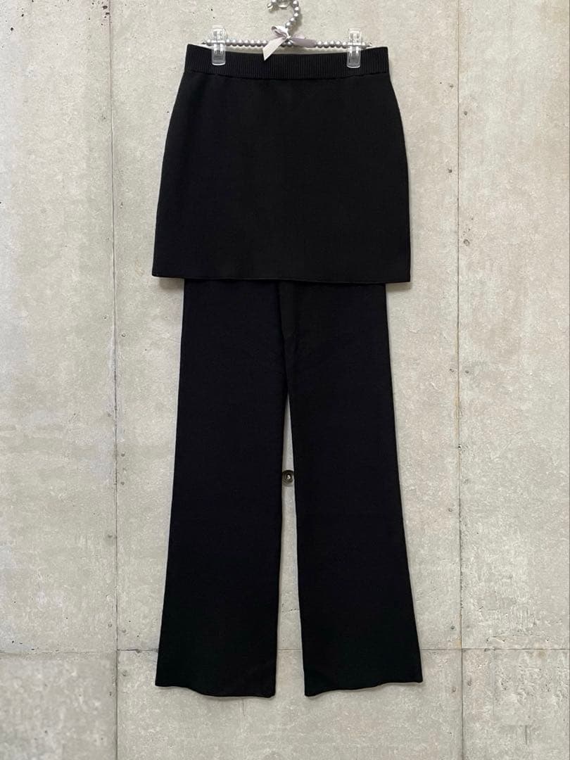 AP STUDIO リブスカートパンツ EVERYDAY I LIKE. - メルカリ