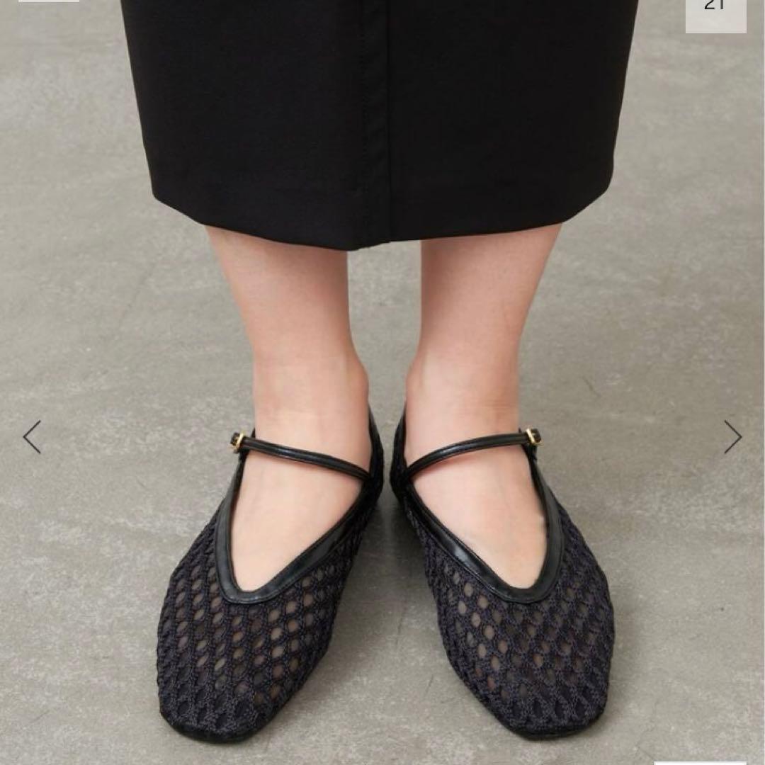 未使用級✨ルタロングリーズ メリージェーン メッシュ パンプス 完売品