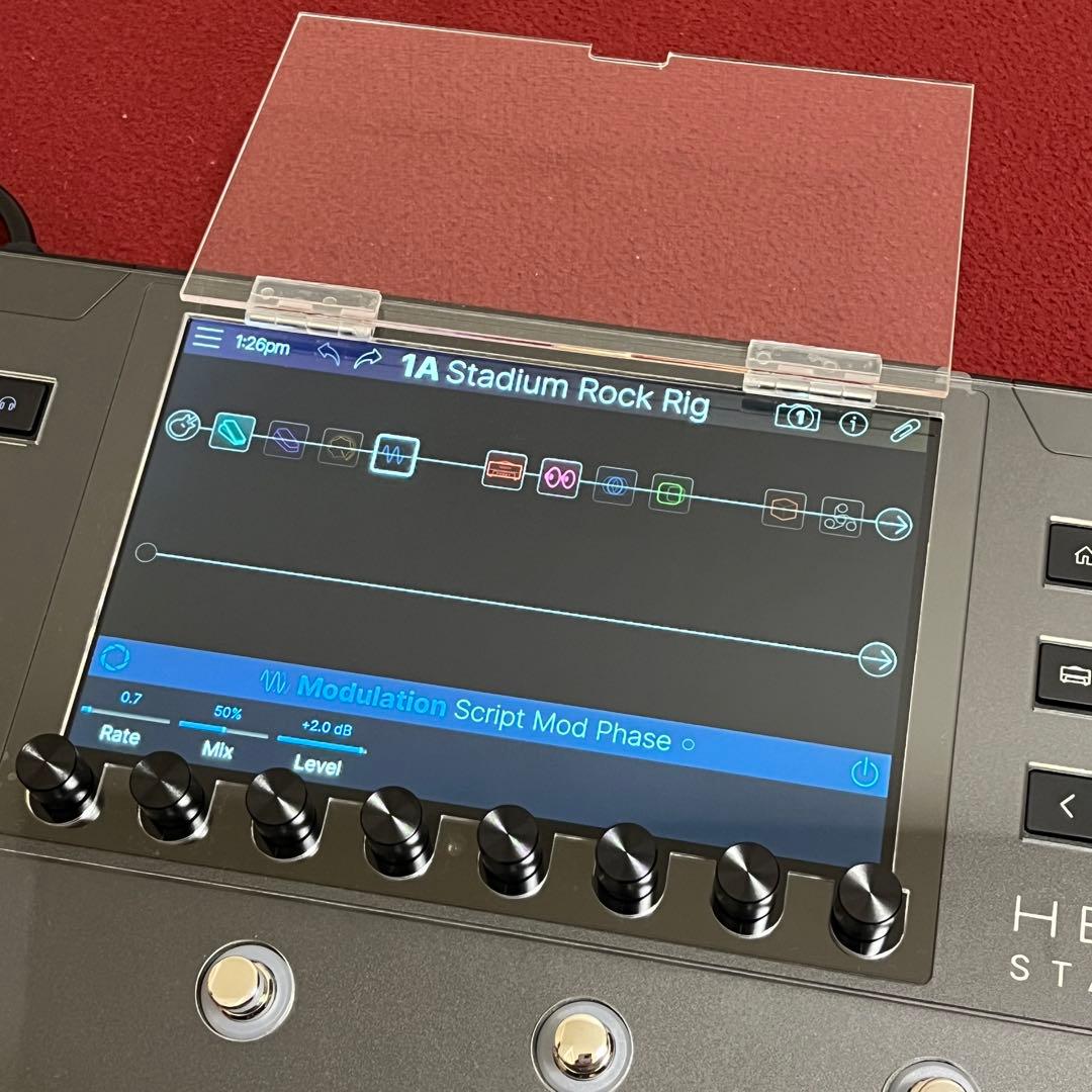 Helix Stadium Floorアクリル保護カバー（液晶部開閉型） - メルカリ