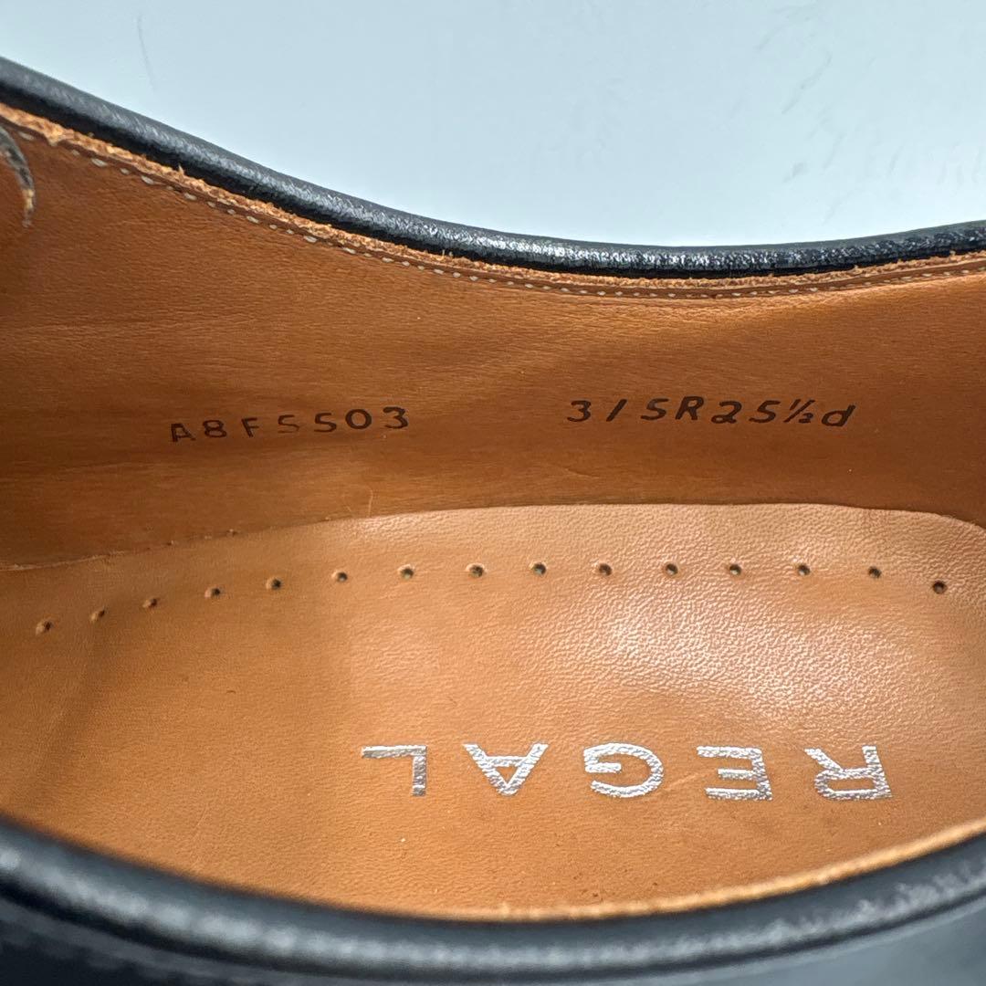 ✨美品✨リーガル 315R 革靴 ストレートチップ【25.5cm】ブラック