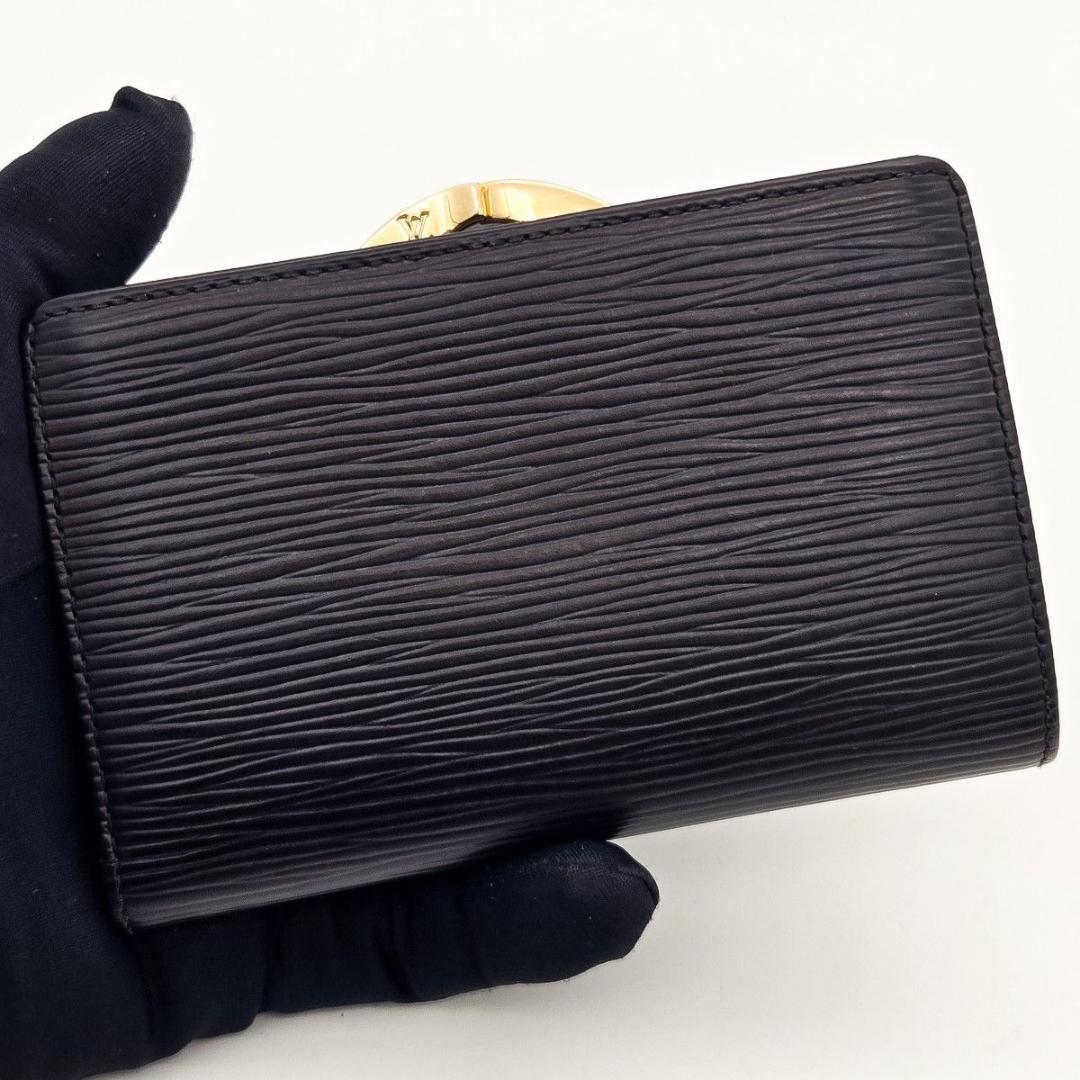 ルイヴィトン 折り財布 エピ ポルトフォイユ ヴィエノワ がま口 A89