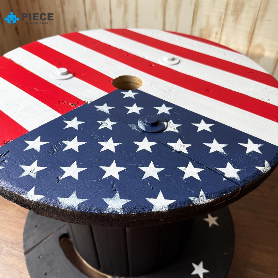 ケーブルドラム 電線ドラム テーブル アメリカン インテリア ガレージ