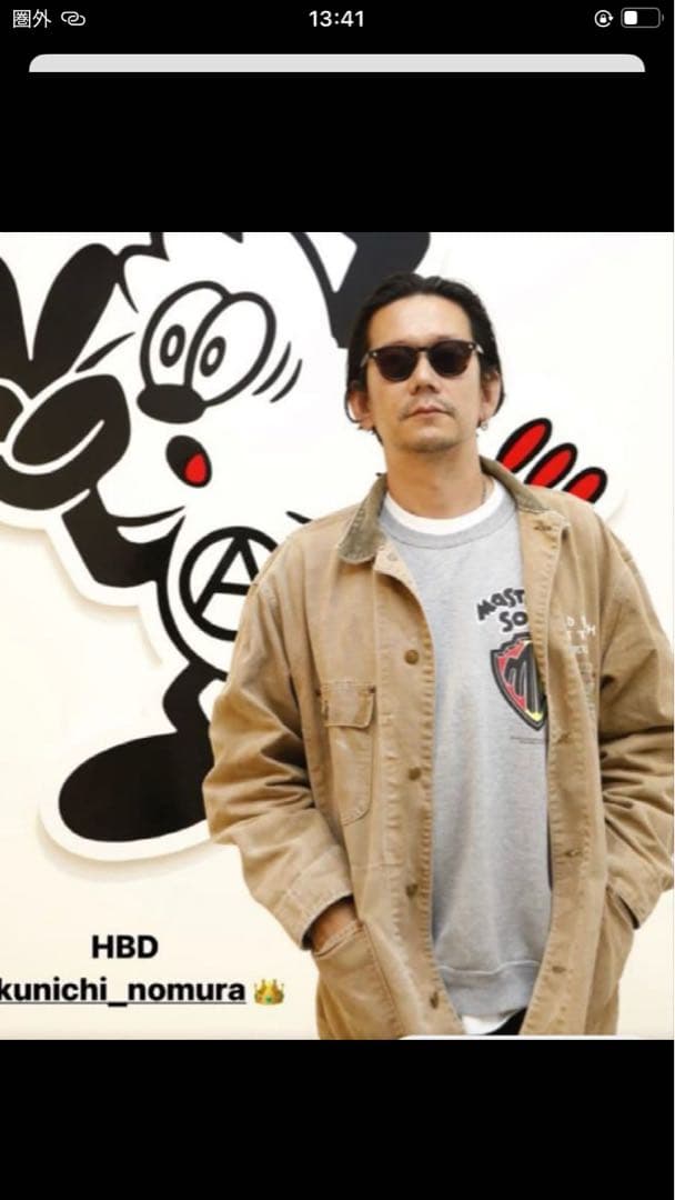 Carhartt ミシガンチョアコート 裏地無し80s,フェード 野村訓市usa