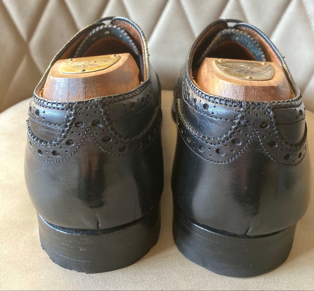 ALDEN オールデン　ストレートチップ　黒　25.5cm