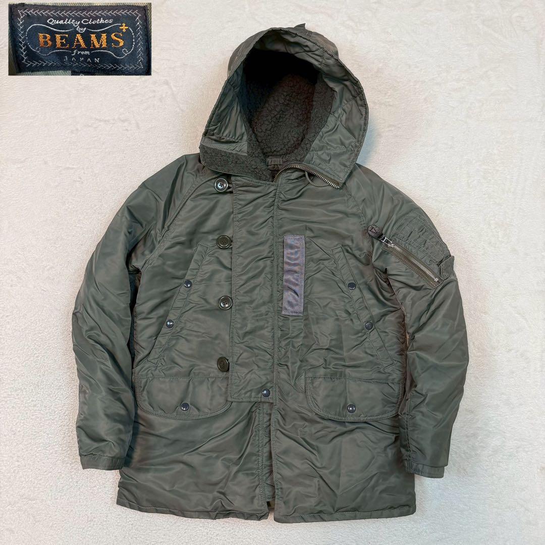 BEAMS+ N-3B フライトジャケット ダウンジャケット カーキ BEAMS+（ビームスプラス） ダウンジャケット ダウン 「ビームスの百