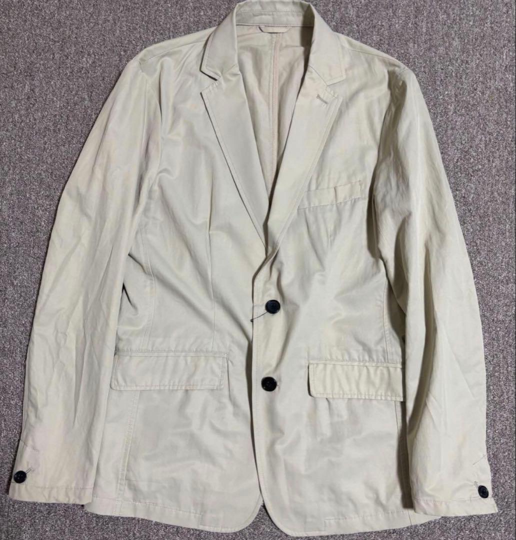 nano universe ベージュ ジャケット パンツ セットアップ スーツ