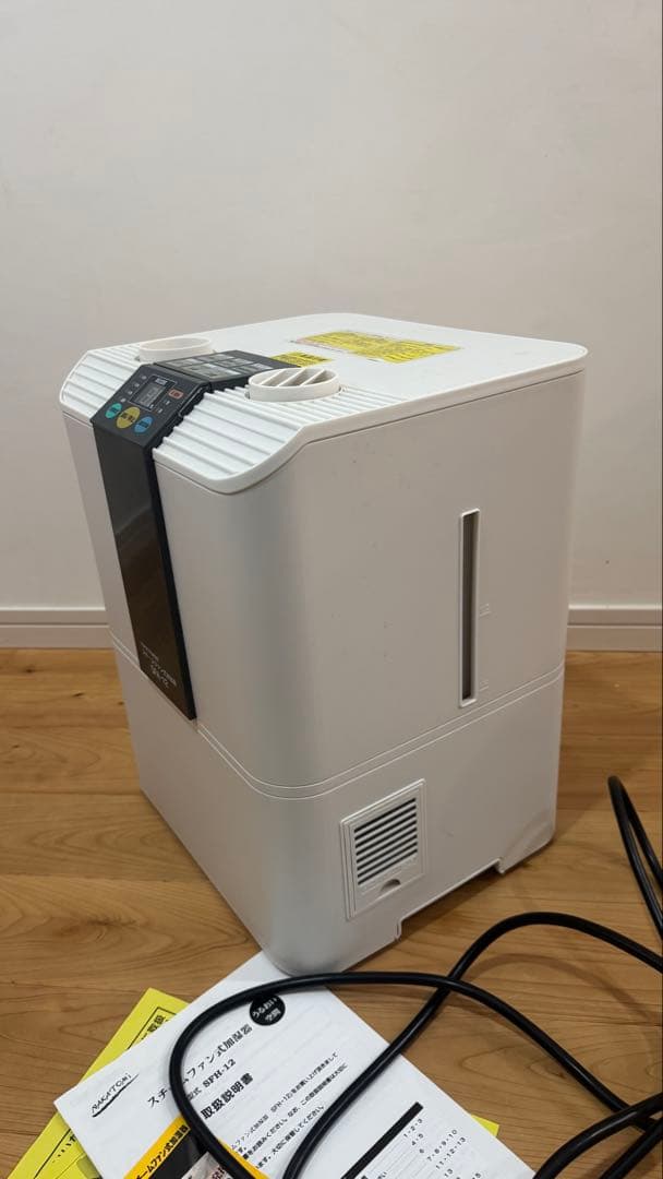 ナカトミ スチームファン式加湿器 - メルカリ
