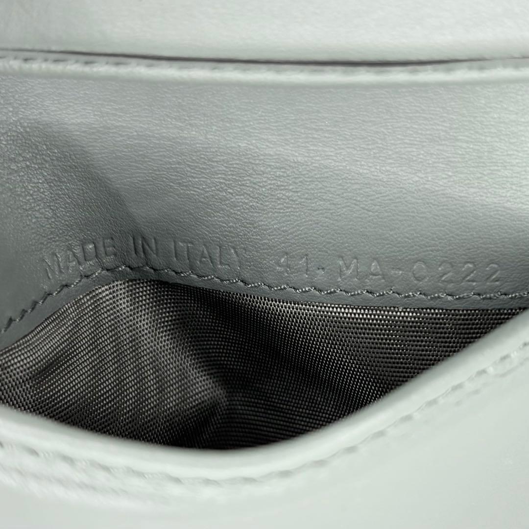 ✨美品✨DIOR 三つ折り 財布 サドル オブリーク ジャカード Dロゴチャーム