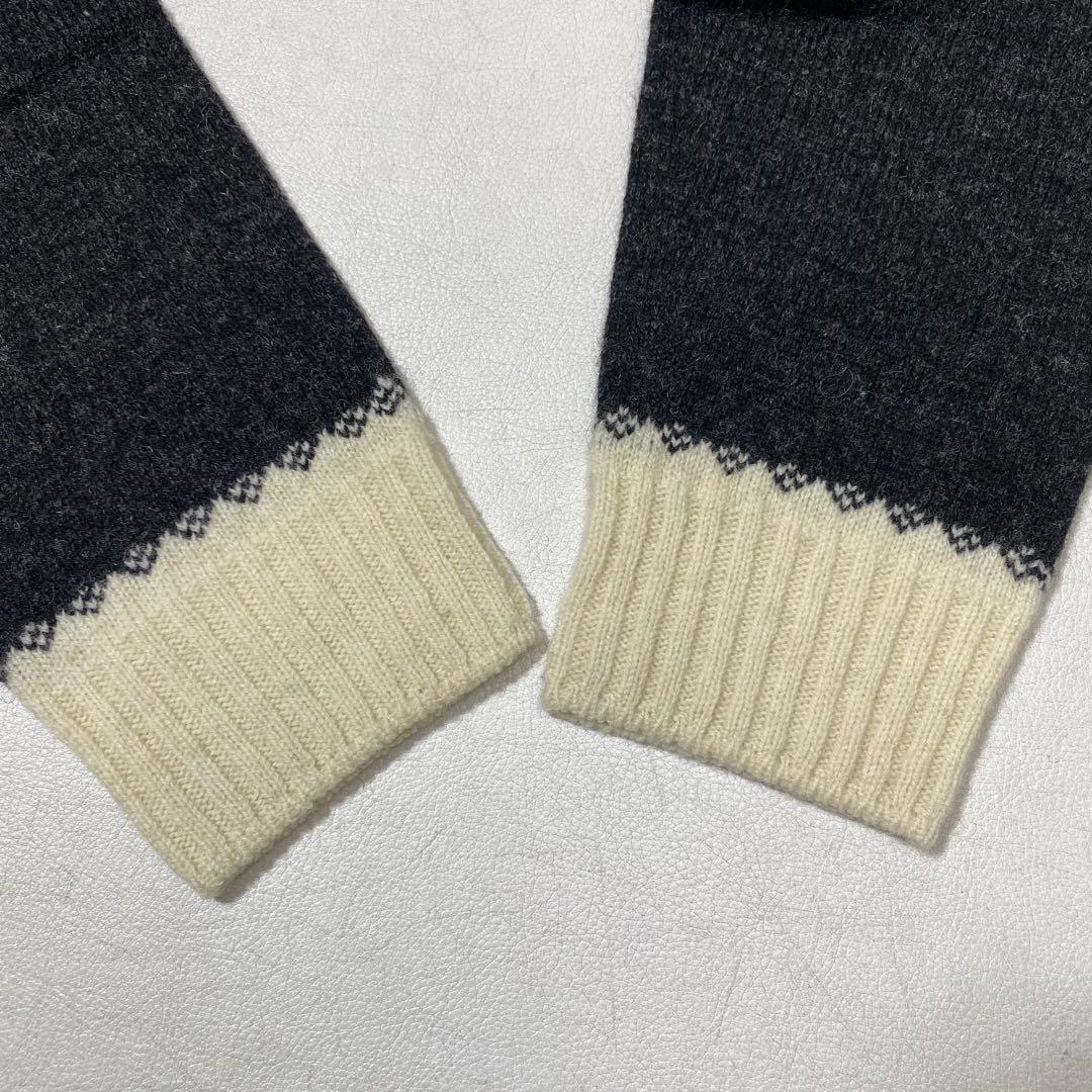 MACPHEE マカフィー ホールガーメントジャカード クルーネックプル