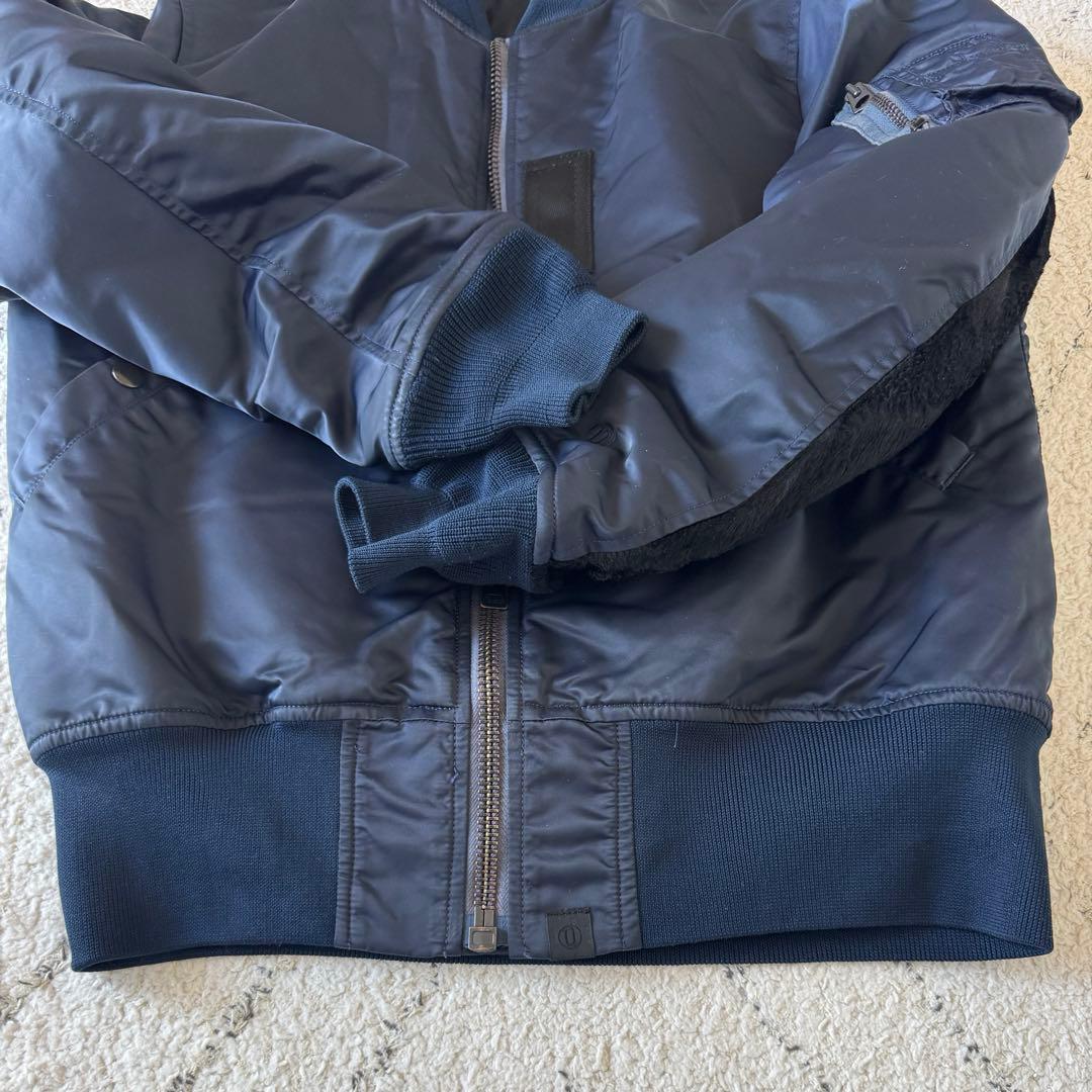 SEQUEL ネイビー MA-1ジャケット Sサイズ 藤原ヒロシ - メルカリ