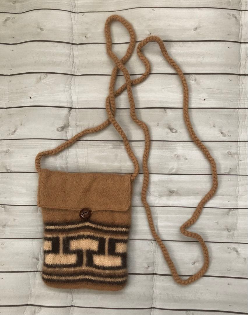 ナンバーナイン ジョージ期 アンゴラミニショルダーポーチ