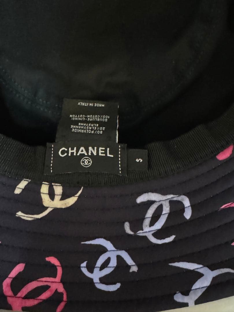 CHANEL シャネル バケハ バケットハット 帽子 ココマーク ブラック 黒