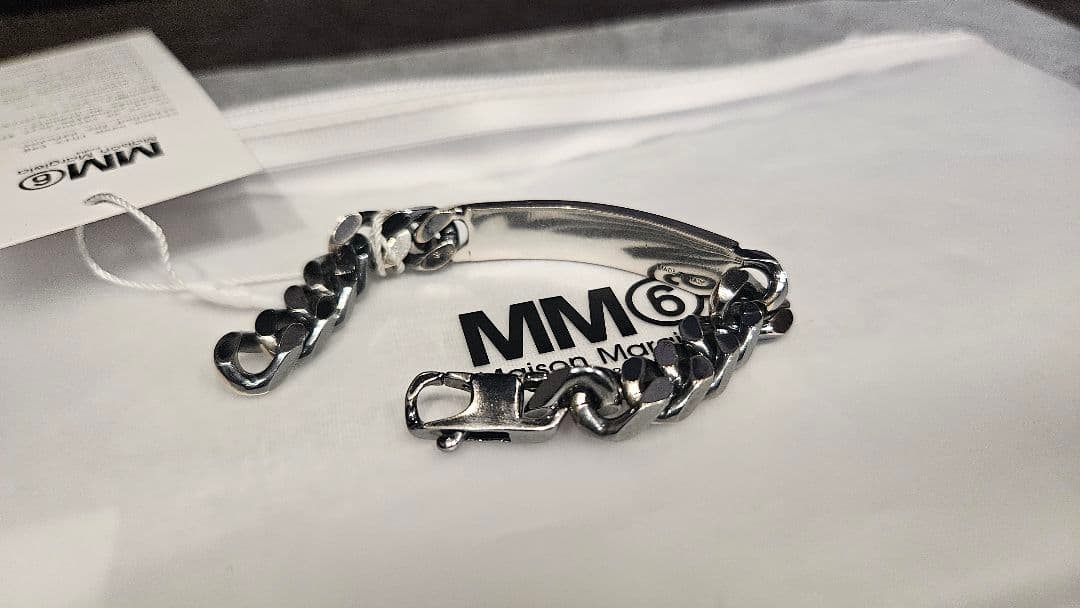 正規品】MM6 メゾンマルジェラ チェーンブレスレット サイズ02 - メルカリ
