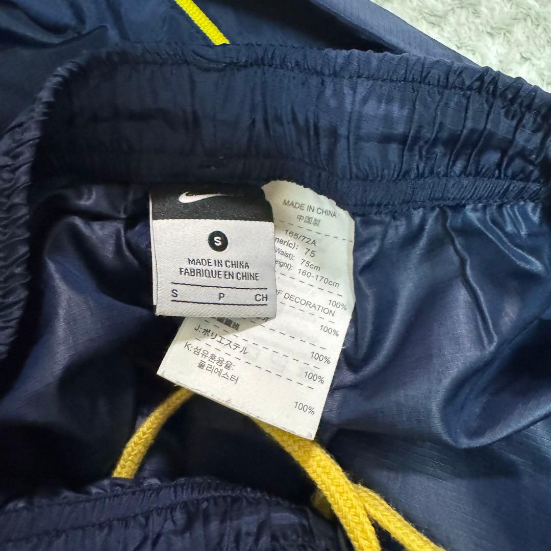 NIKE】ナイロン ピステ セットアップ 上下 ネイビー ドット メンズM/S