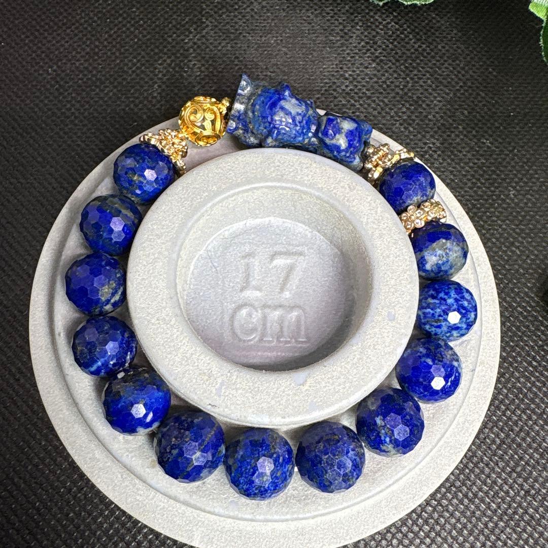 ＊みーにゃん様お取置き1/23＊ラピスラズリ　ベビードラゴン　ミラーボールカット