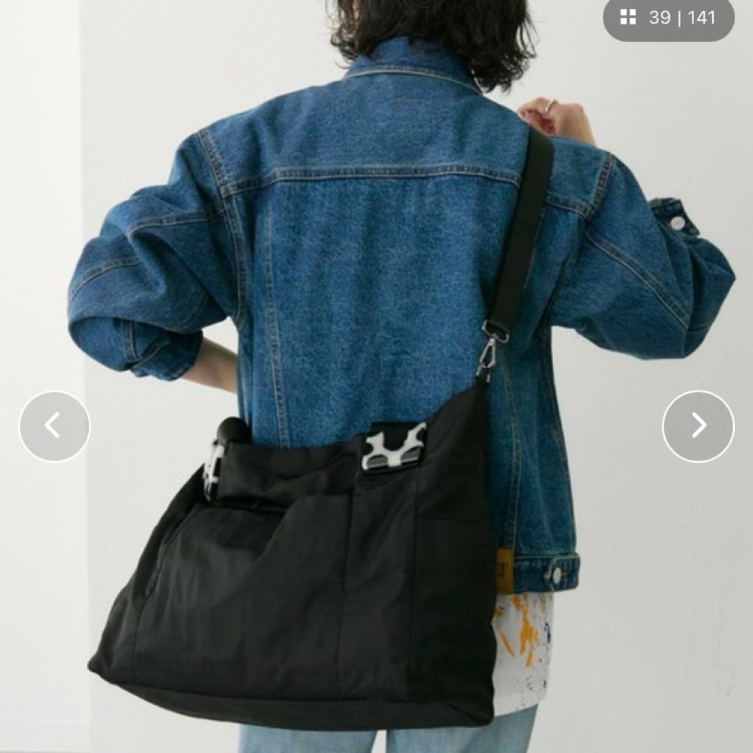 イアパピヨネ 樹脂パーツ 2way トートバッグ ダルメシアン Lサイズ