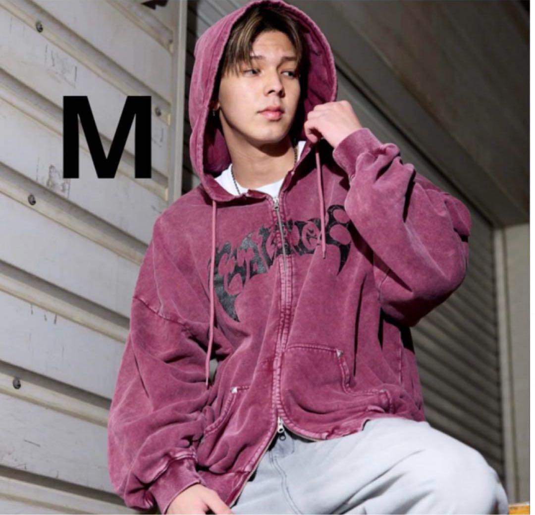 that's life ザッツライフ ジップパーカー レッド 赤 Mサイズ - メルカリ