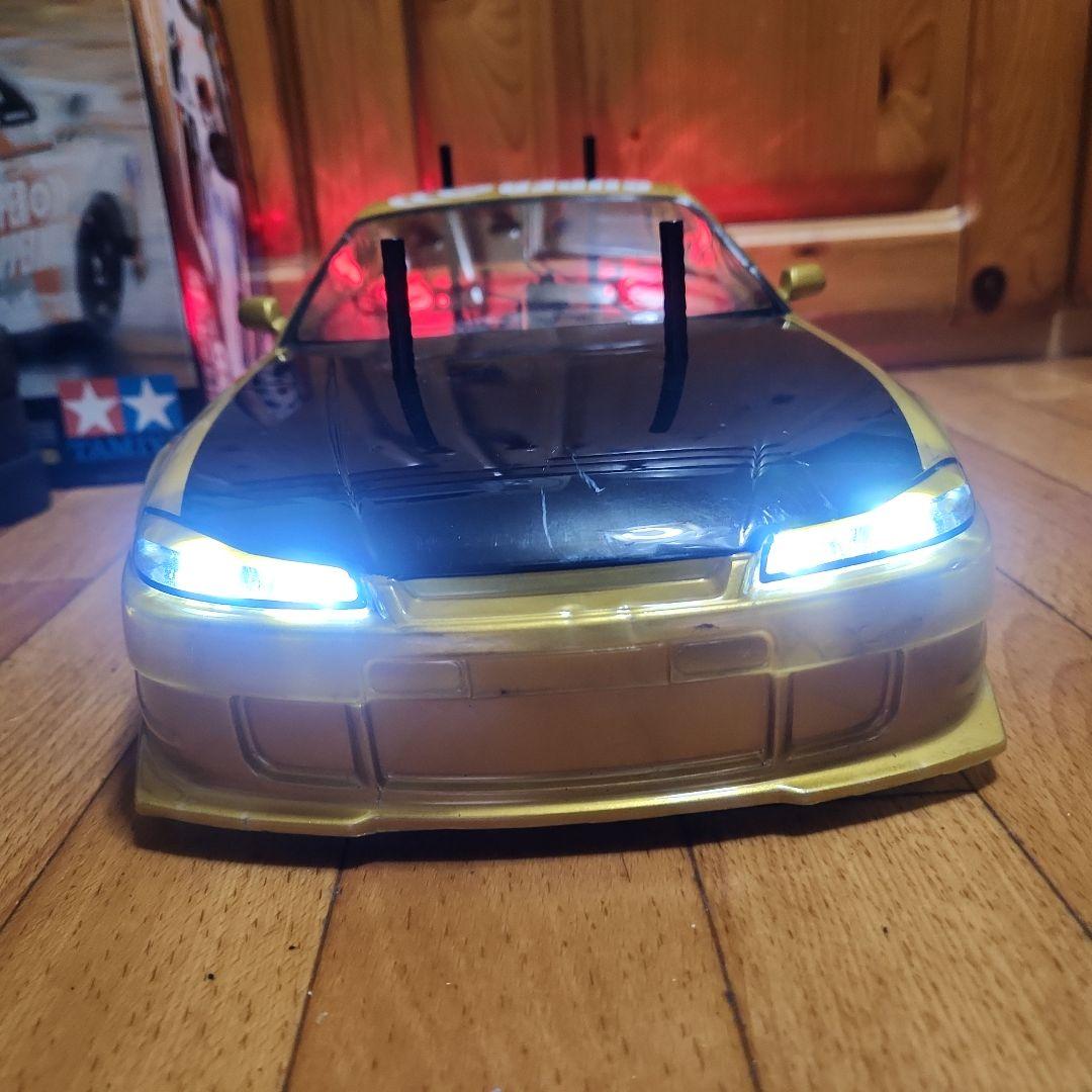 □専用□ タミヤ ドリフト ラジコン フルセット TT01 金 シルビア