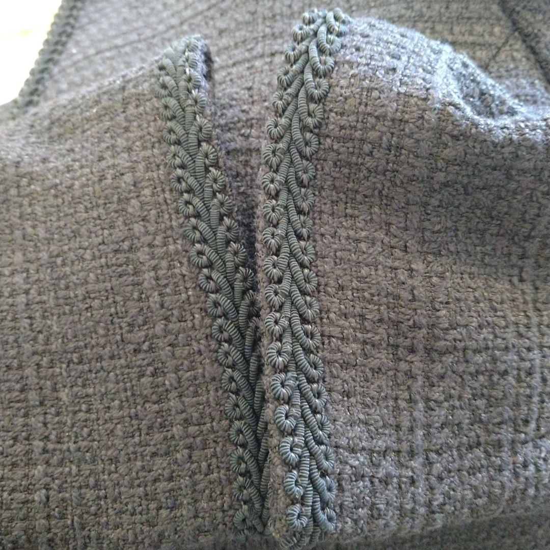 タグつき！】cadune 神崎恵さんコラボ ノーカラージャケットNAVY 38