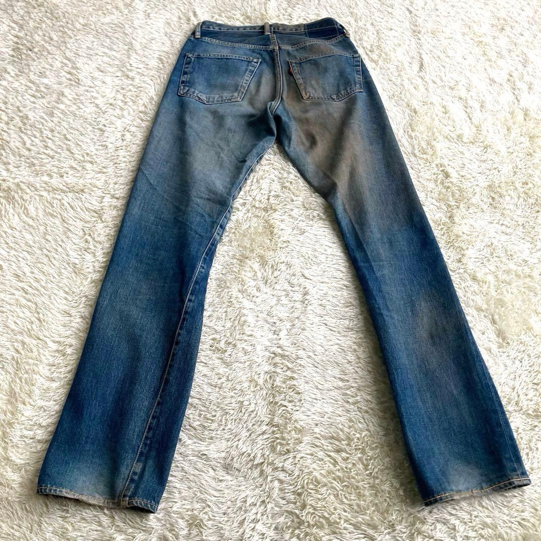 ✨希少】旧ドゥニーム 赤耳 デニム 色落ち抜群 ビンテージ - メルカリ