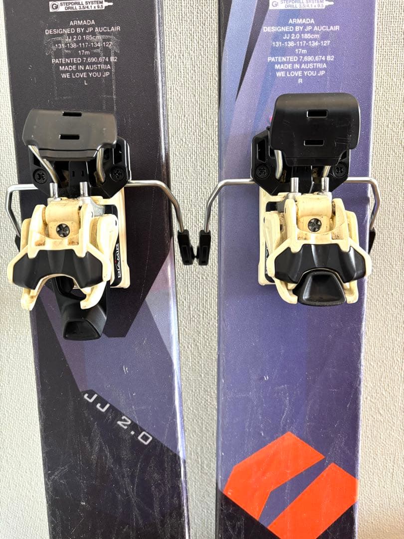 ARMADA JJ2.0 185cm　+　DIAMIR VIPEC　最高の組合せ