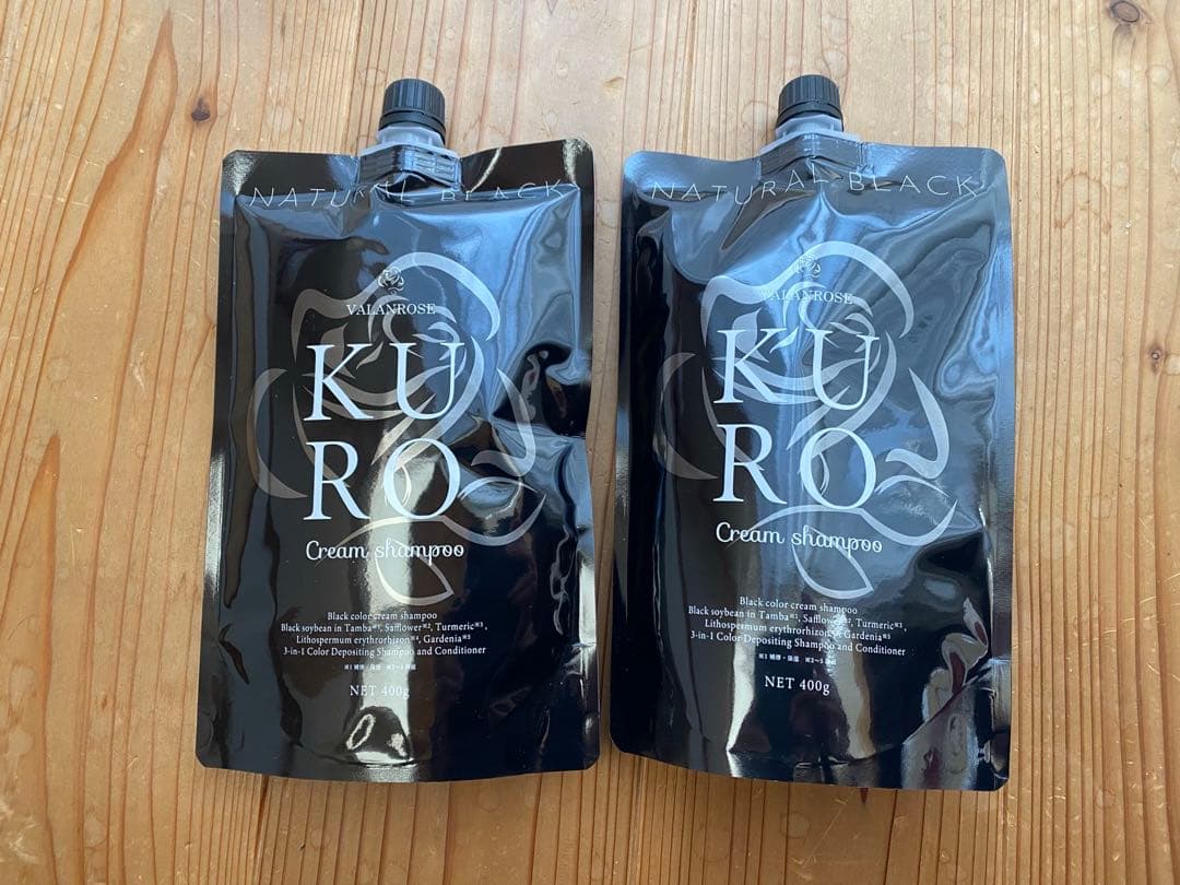 新品未使用 バランスローズクリームシャンプークロ ナチュラルブラック