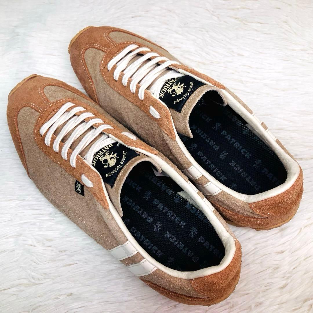 極美品】パトリック37アイリスベロア IRIS-VR 限定色 モカ キャメル