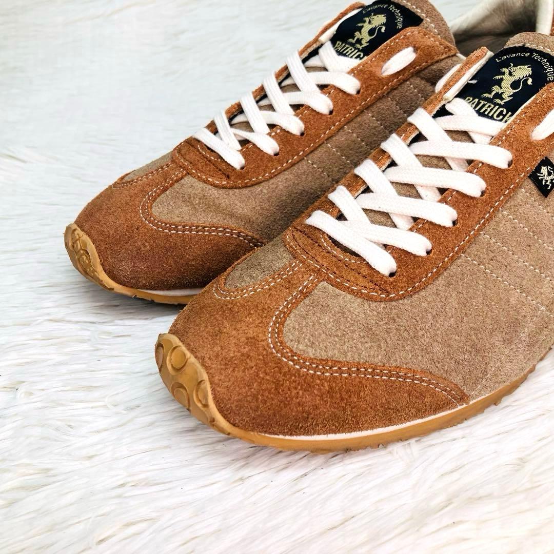 極美品】パトリック37アイリスベロア IRIS-VR 限定色 モカ キャメル