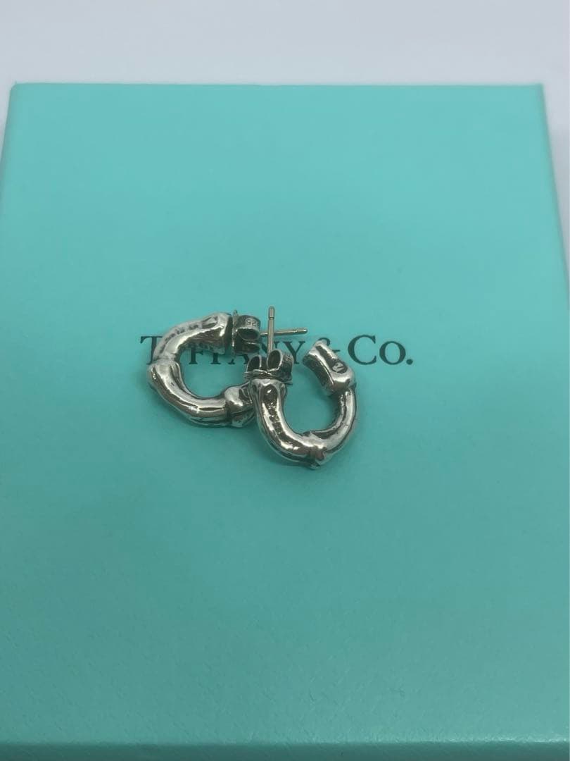 ティファニー バンブー ピアス ビンテージ シルバー - メルカリ