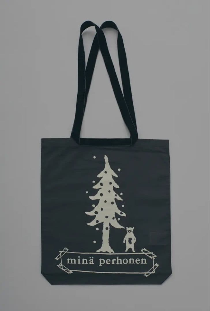 ミナペルホネン snowy day イラストエコバッグ S115856371 - バッグ