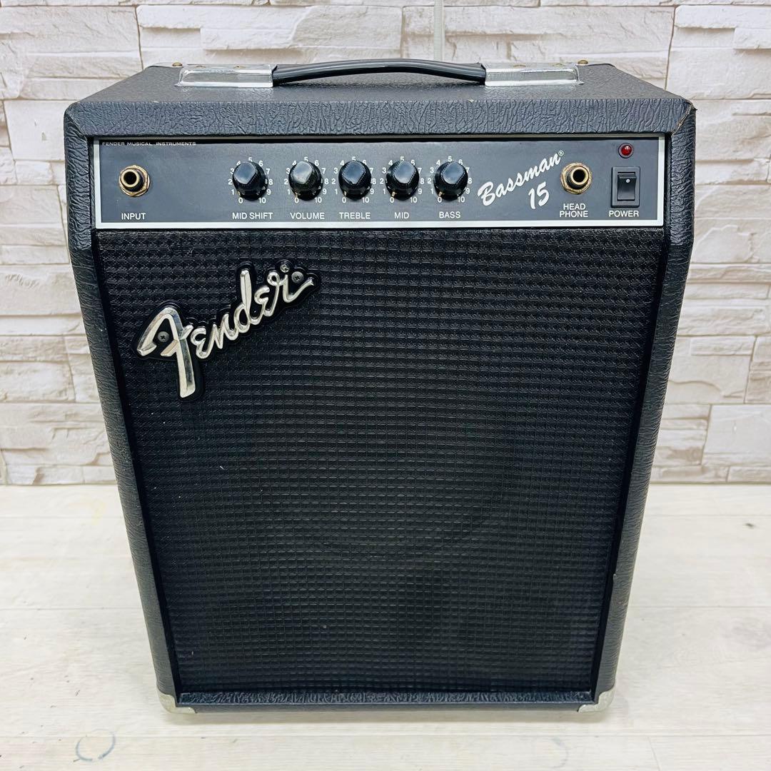Fender フェンダー ベースアンプ Bassman 15 BM-15 Fender Bassman 15 BM-15 ベースアンプ フェンダー ベースマン15 音響