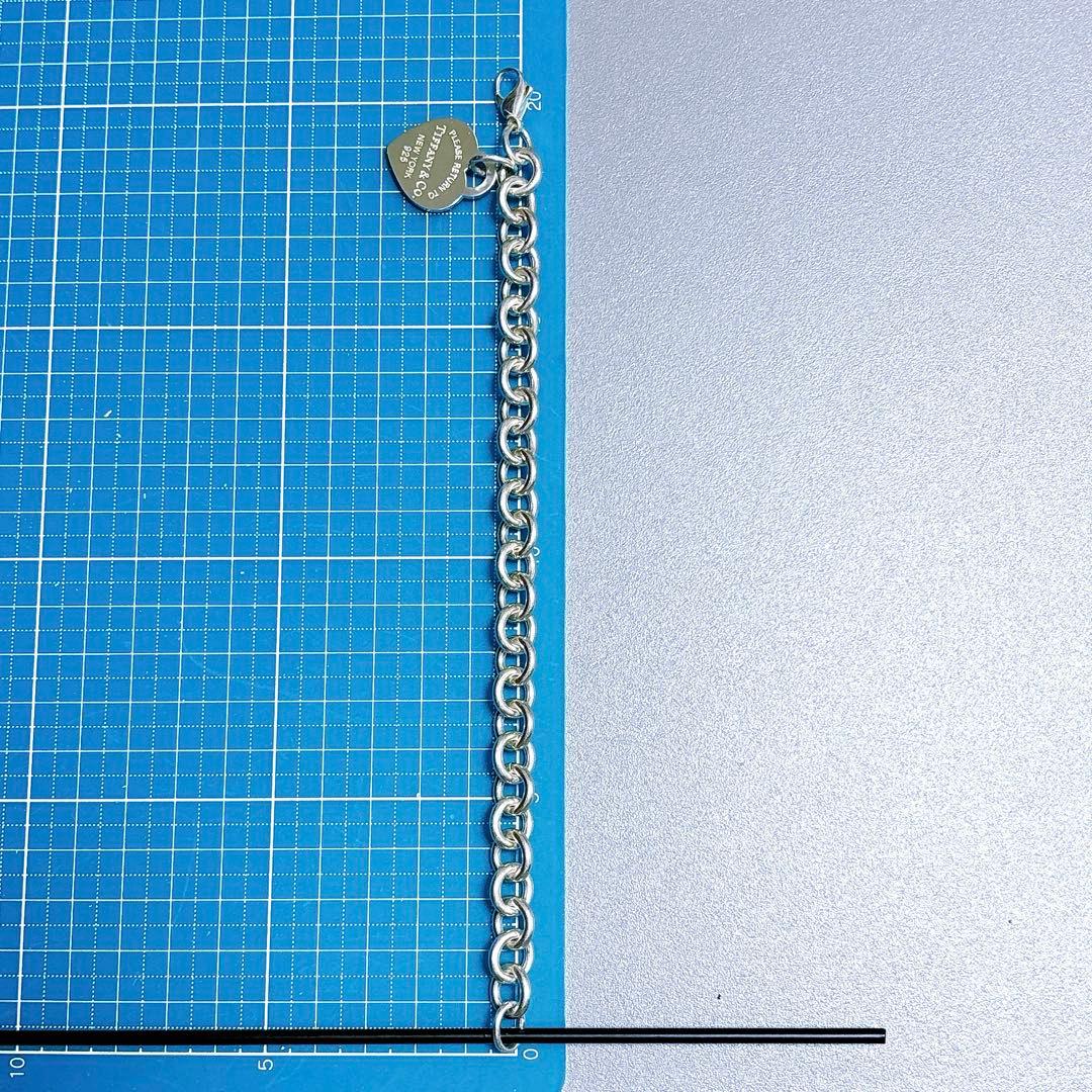 【美品】20.4cm ティファニー リターントゥ ハートタグ ブレスレット SV