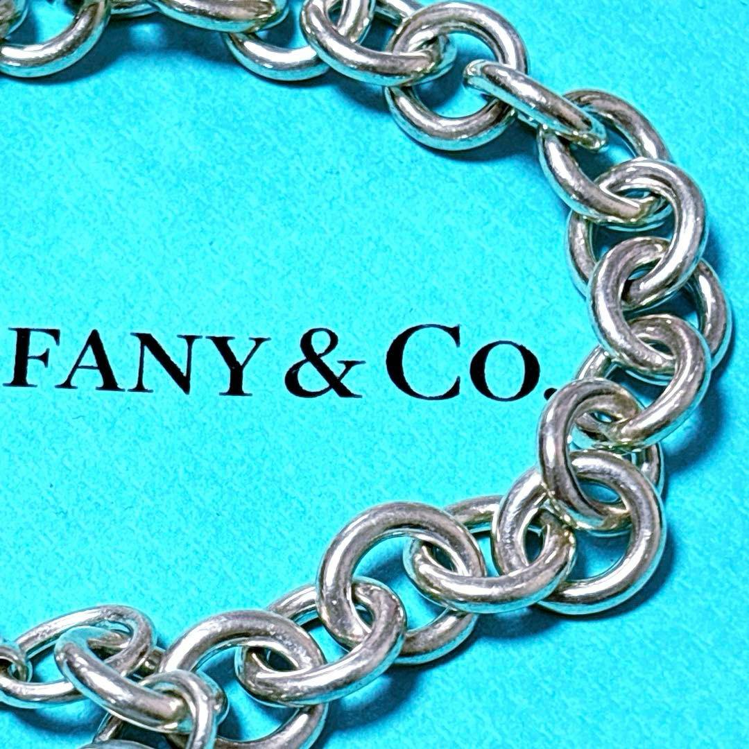 【美品】20.4cm ティファニー リターントゥ ハートタグ ブレスレット SV